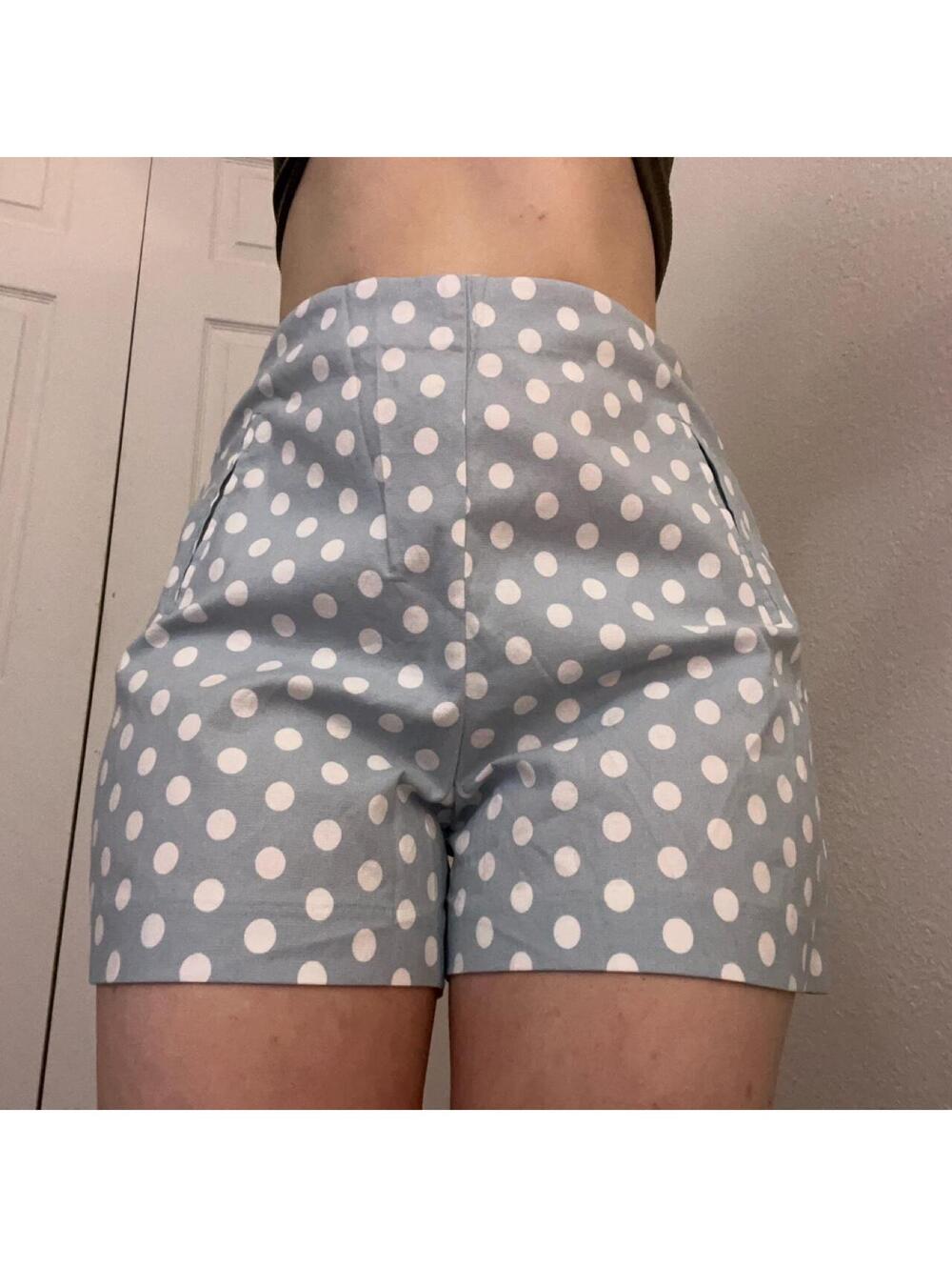 polka dot shorts